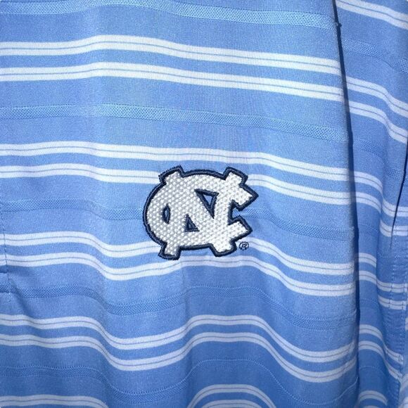 UNC University of North Carolina Nike Golf Dri Fit Golf Polo Shirt Size XXL - Picture 3 of 9